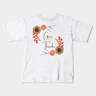 Women's fall design Kids T-Shirt